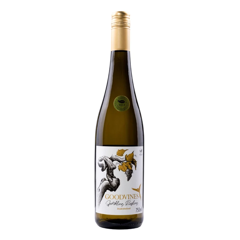 GOODVINES prickelnder Riesling alkoholfrei