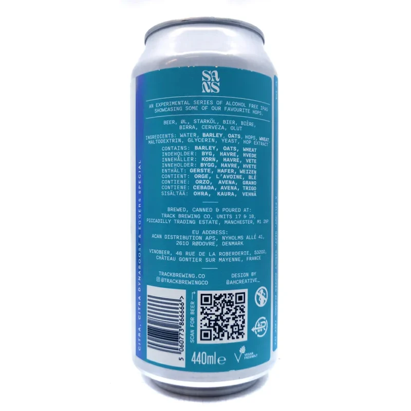 Bière SANS IPA Track