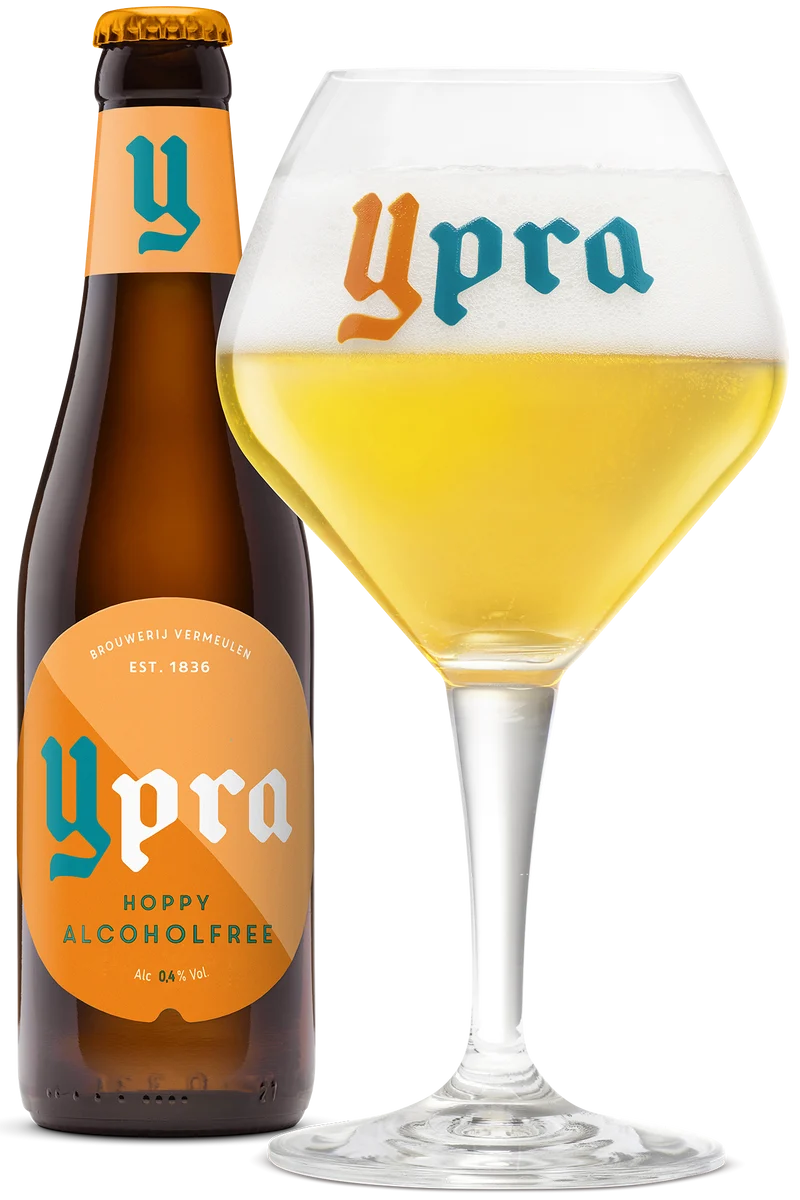 Bière Ypra Hoppy sans alcool 0,4%