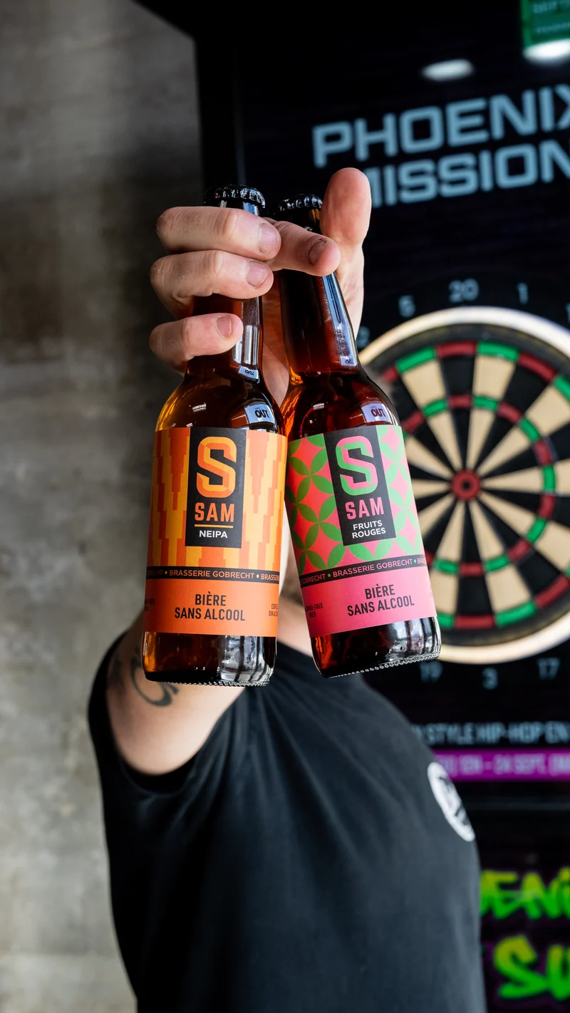Bière SAM NEIPA sans alcool 0,5% - bouteille 33 cl