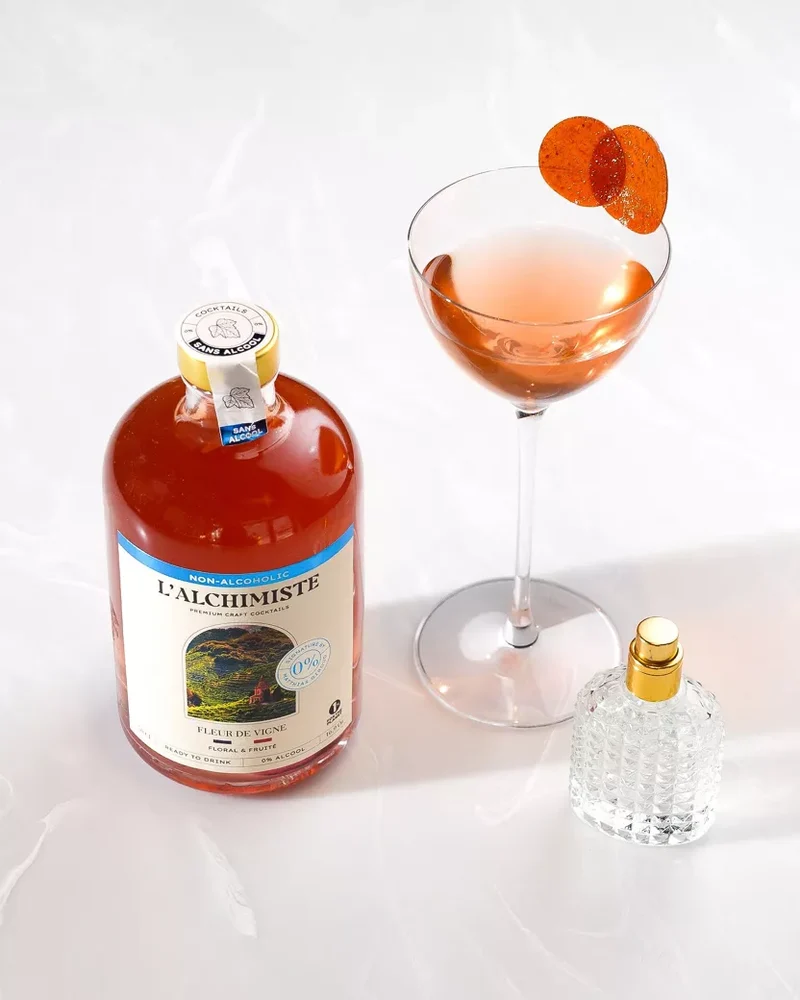 Cocktail Fleur de Sureau, fleur de Vigne 0,0% - L’Alchimiste by Matthias Giroud - 50 cl