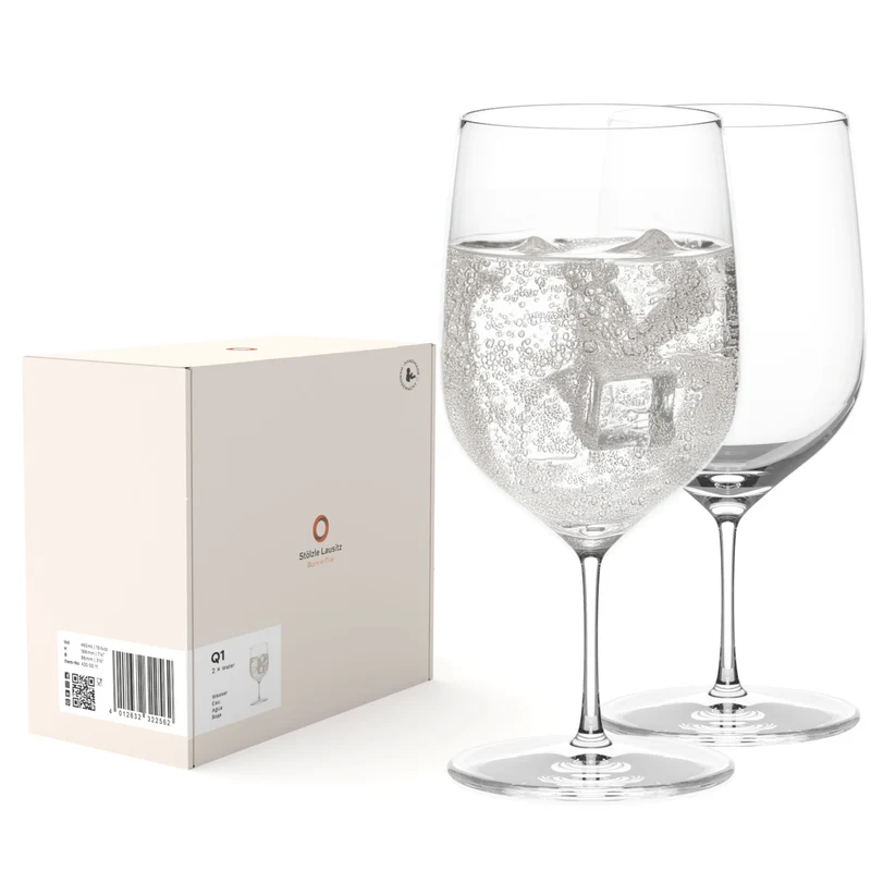 Wasserglas Q1 2er Set