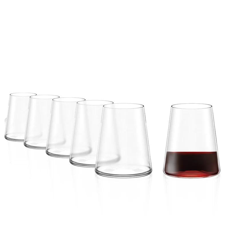 Rotwein Set Glas & Becher Power 12er Set