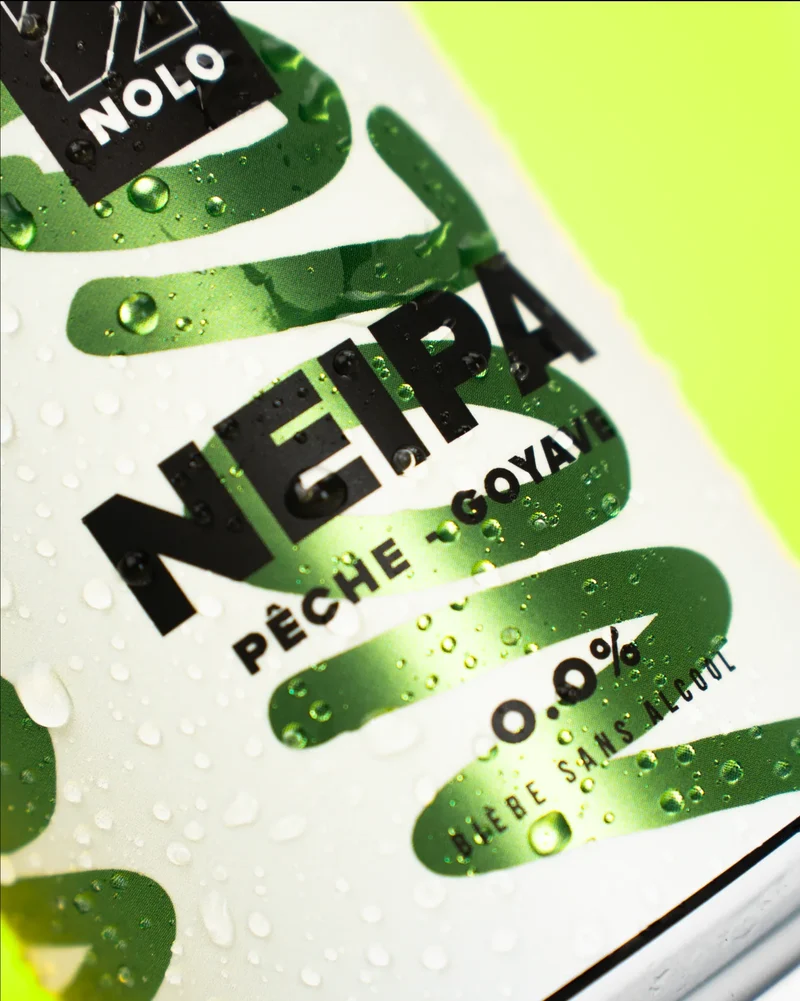 Bière PRIZM NOLO Pêche / Goyave sans alcool 0,0%