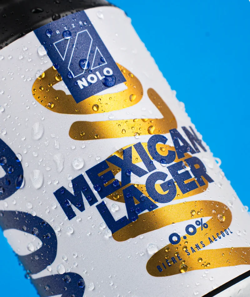 Bière PRIZM NOLO Mexican Lager sans alcool 0,0%