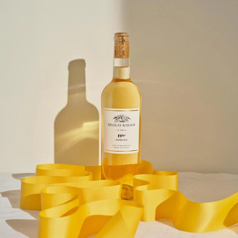Vin Blanc Liquoreux sans alcool - Sigalas Rabaud x moderato - Edition Limitée 0,0%