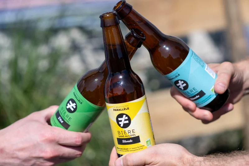 Bière blanche La Brasserie Parallèle 0,3% Bio