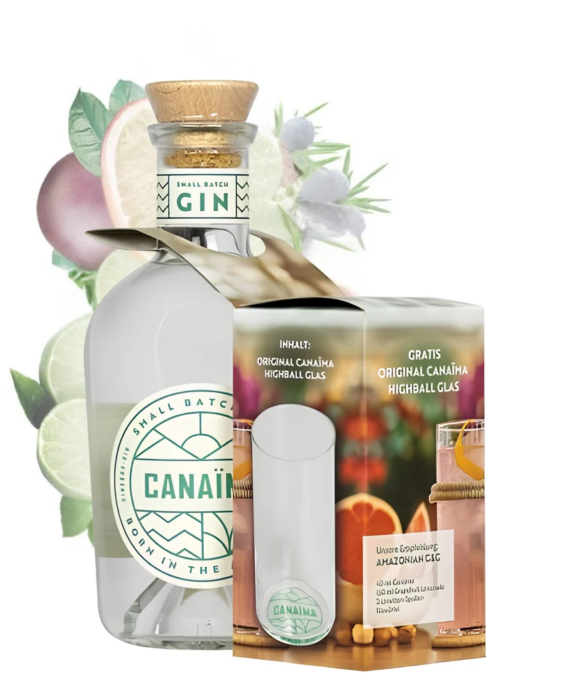 CANAÏMA Small Batch Gin inkl. Glas