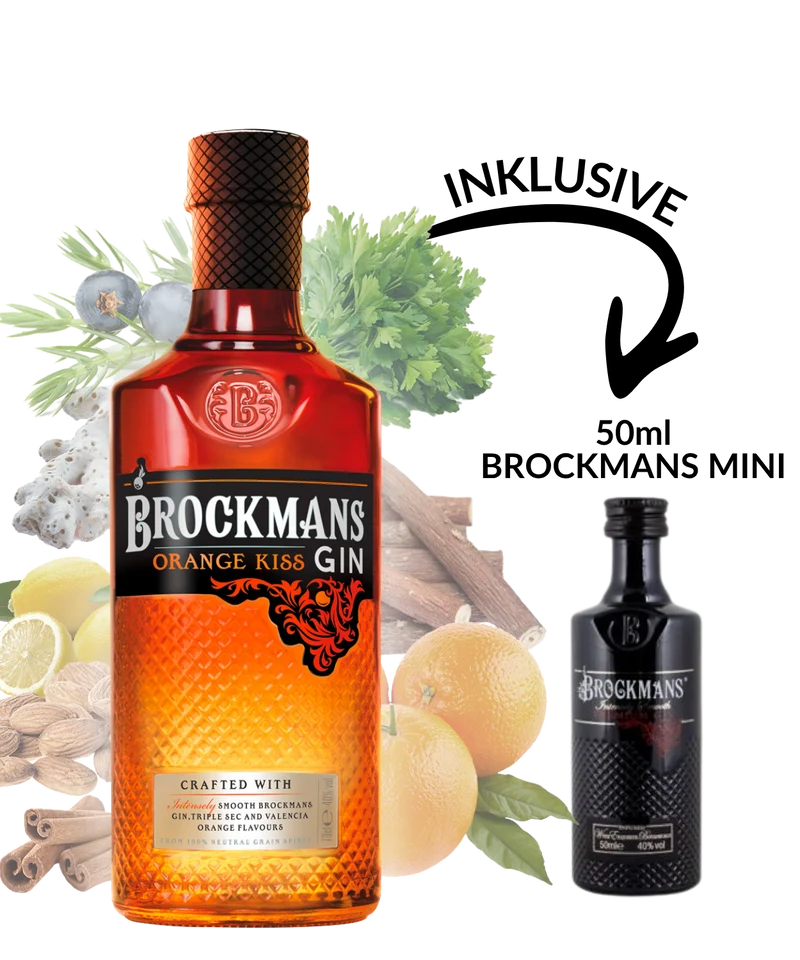 Brockmans Gin Orange Kiss inkl. Brockmans Mini