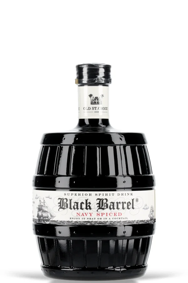 Old St. Croix Black Barrel Navy Spiced Rum 40% vol. 0.7l