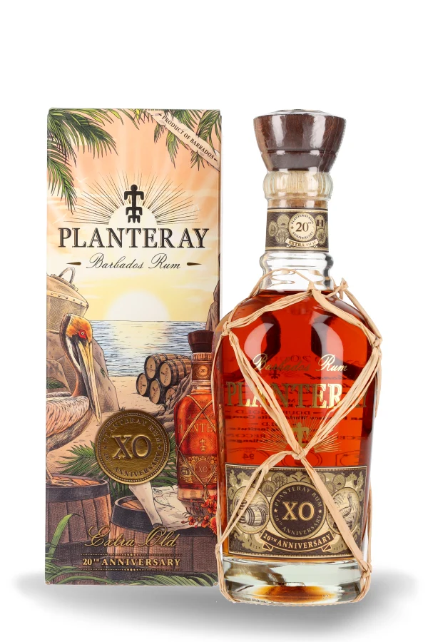 Planteray Barbados Rum XO Extra Old 20th Anniversary 40% vol. 0.7l