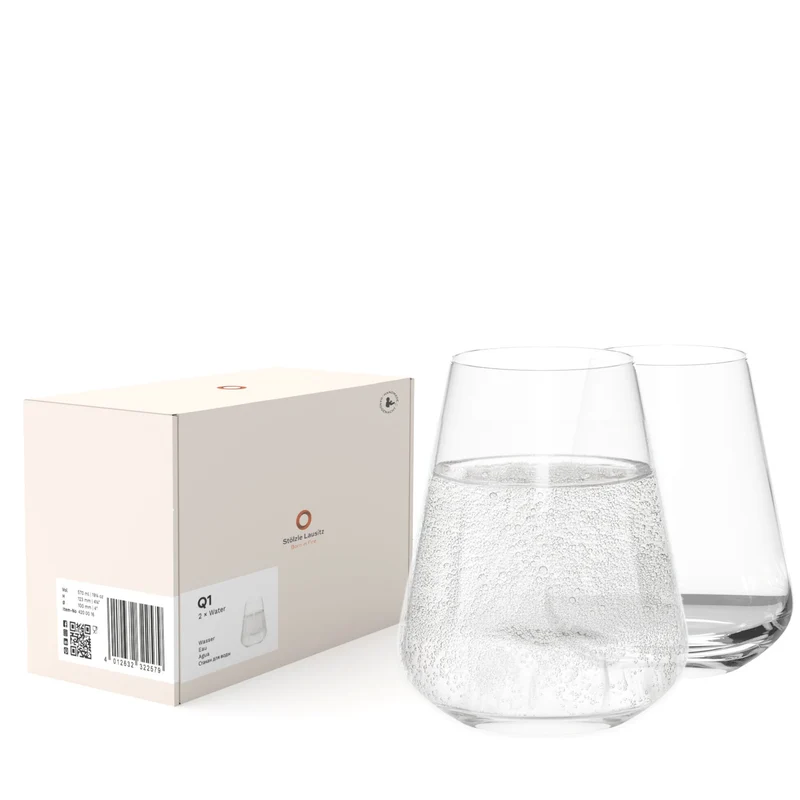 Wasserbecher Q1 2er Set