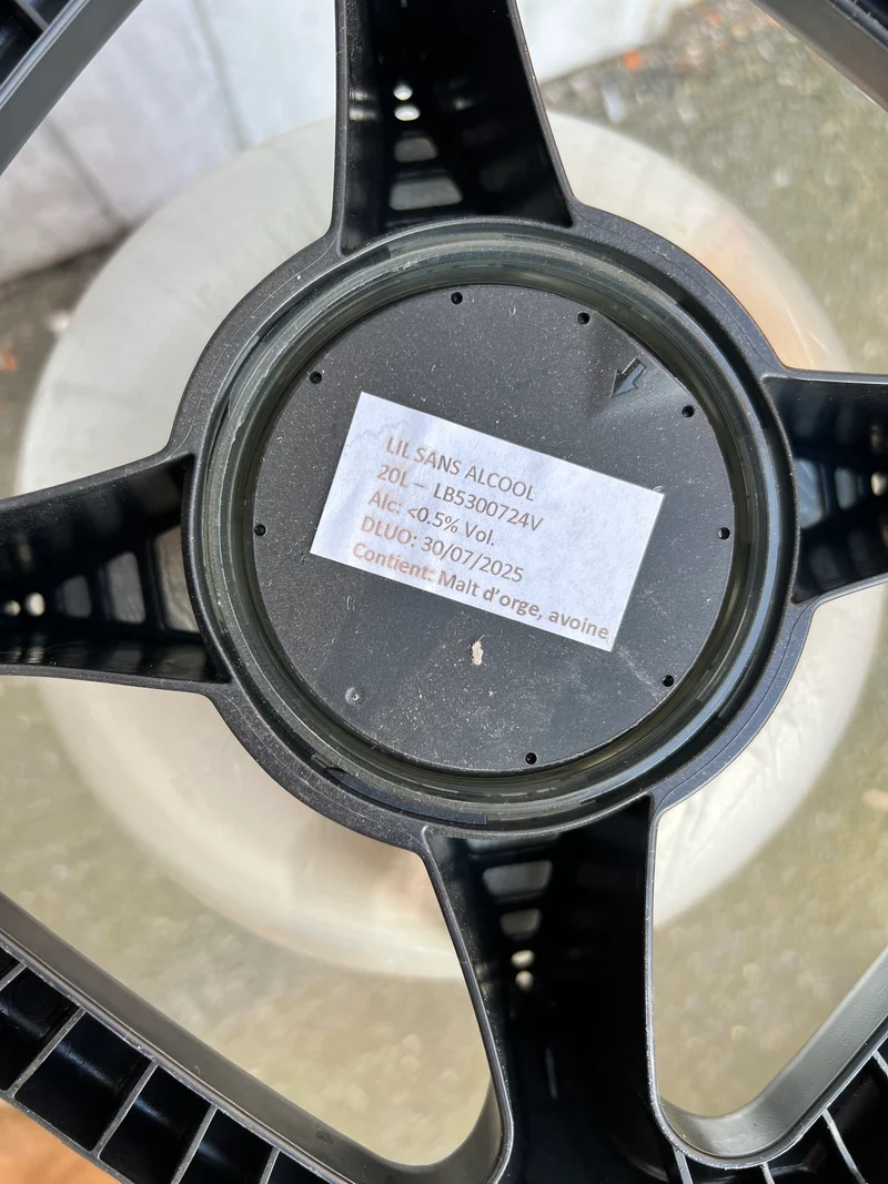 Bière SAM blonde sans alcool 0,5% - Fût 20 L