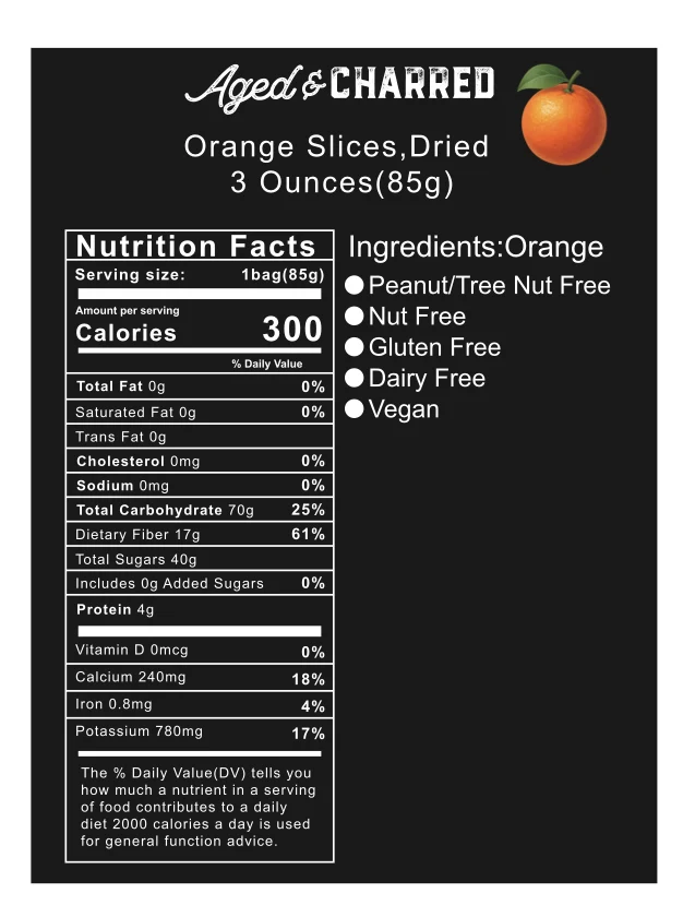 Dehydrated Orange Slices (Free Pack)
