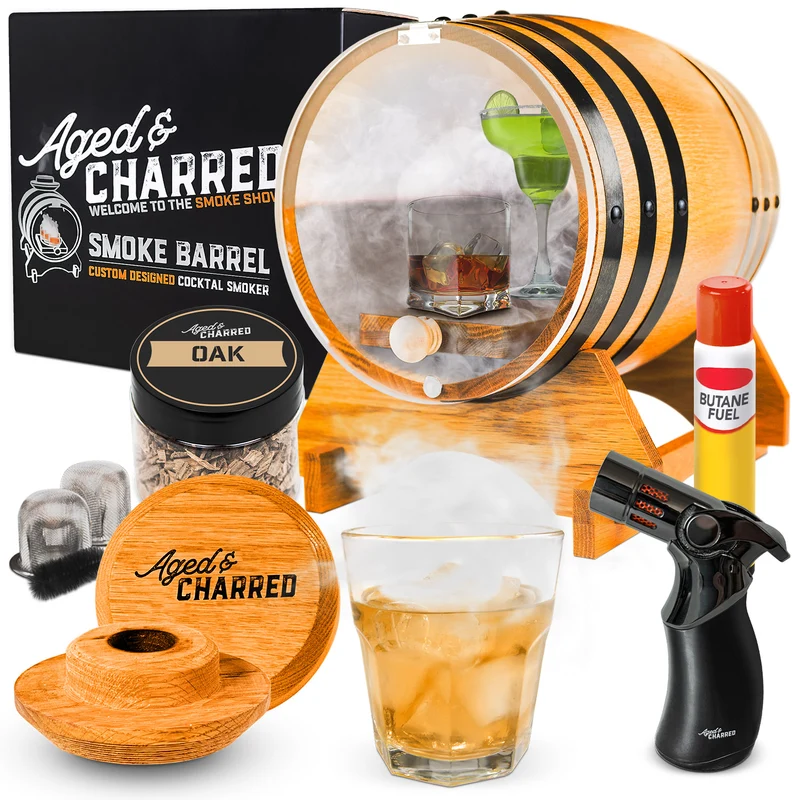 Smoke-Barrel-Kit-With-Free-Whiskey-Glass-4-Pack