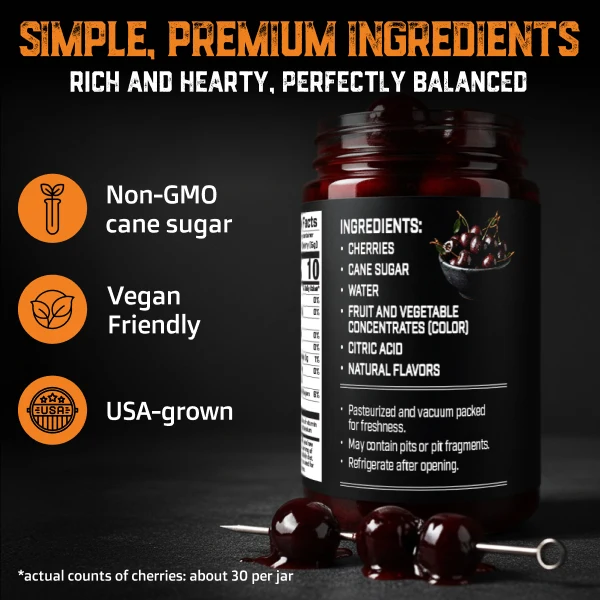 Amarena Cocktail Cherries