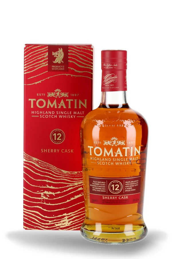 Tomatin 12 Jahre Sherry Cask 2024 40% vol. 0.7l