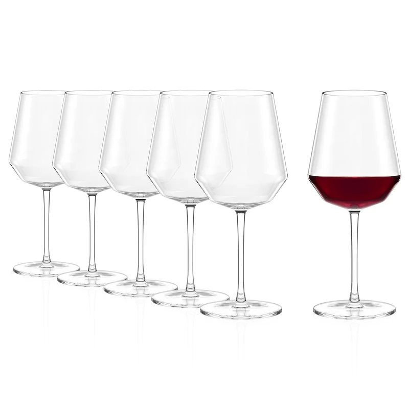 Bordeauxglas Celestia 6er Set