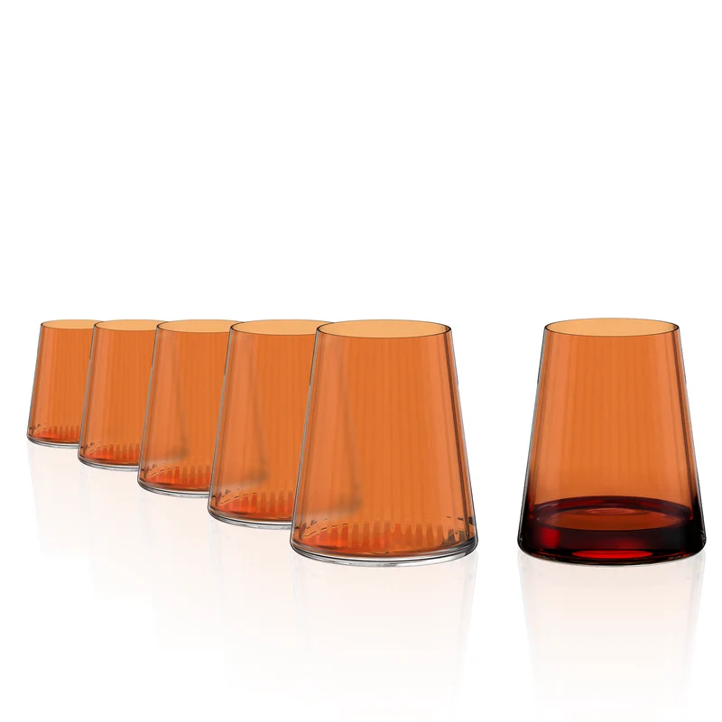 Universalbecher Orange Symphony 6er Set