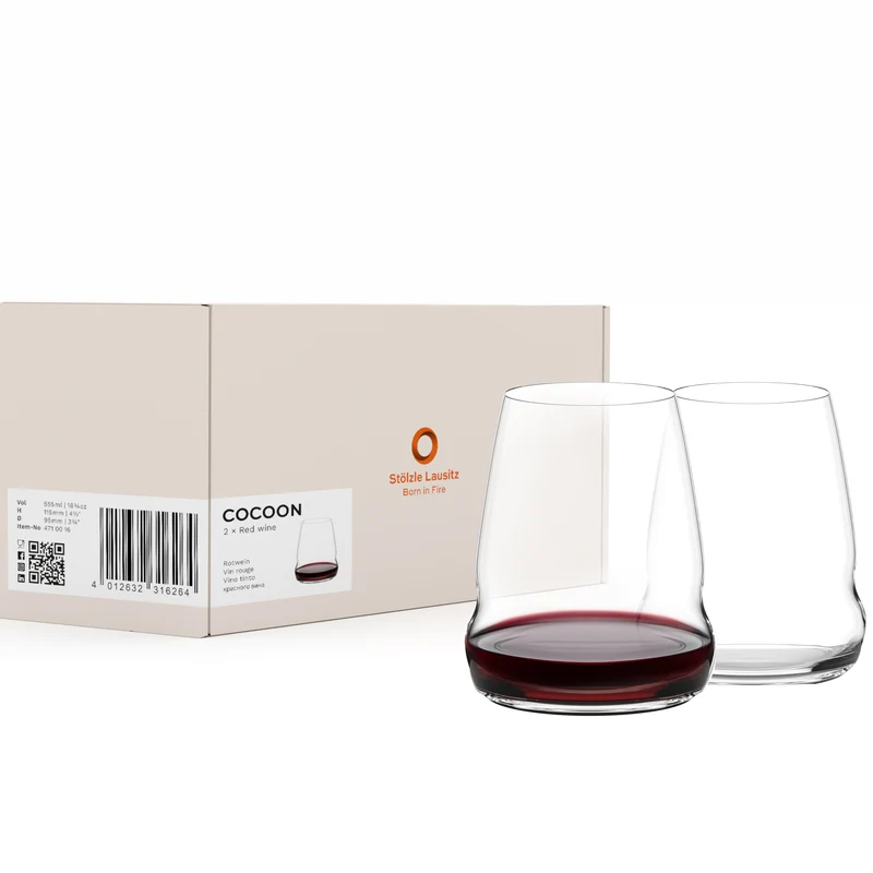 Rotweinbecher Cocoon 2er Set
