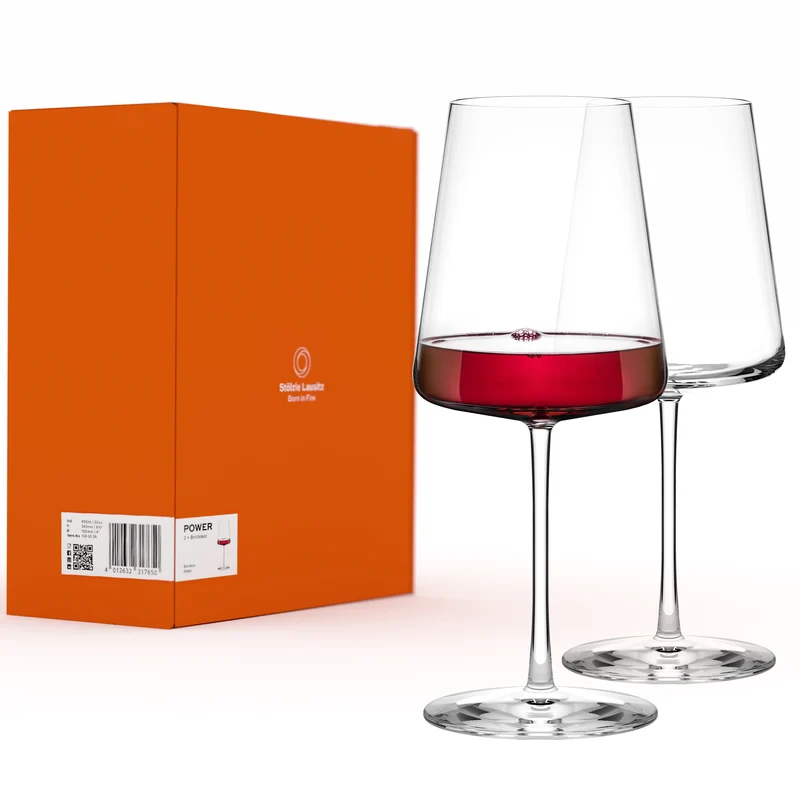 Bordeauxglas Power 2er Set