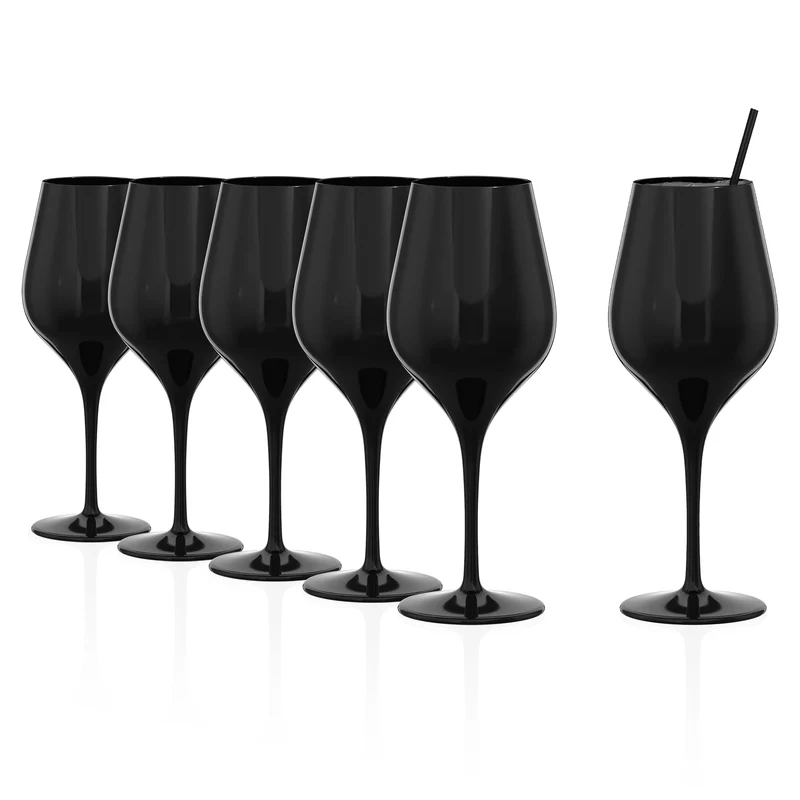 Blind Tasting Glass Schwarz Exquisit 6er Set