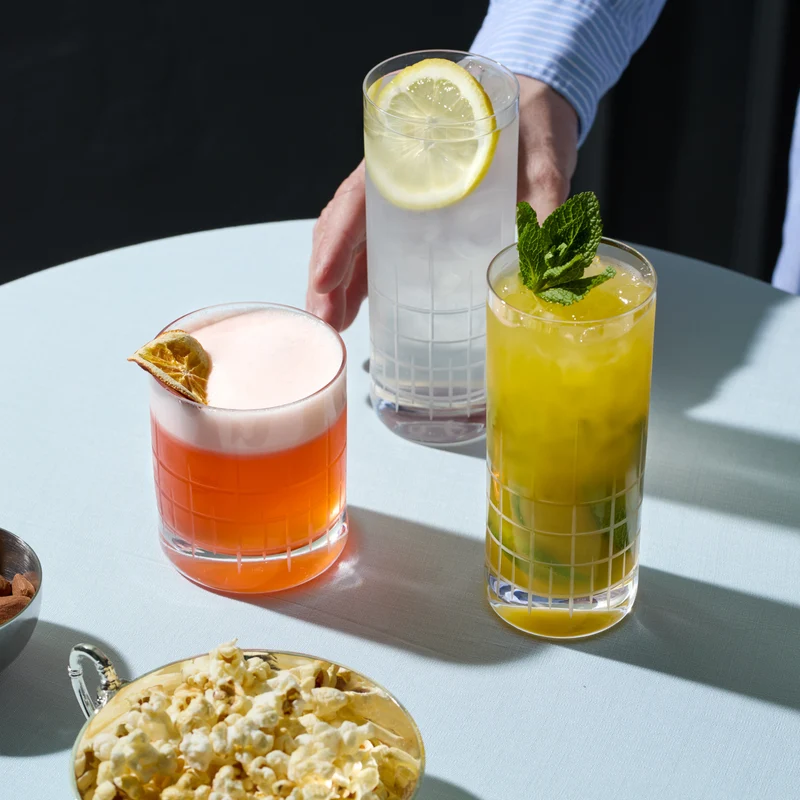 Longdrinkbecher MANHATTAN New York Bar 6er Set