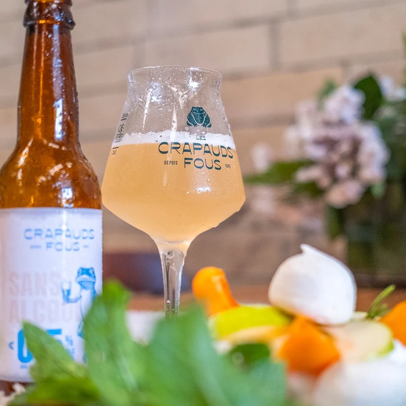 Bière blanche Les Crapauds Fous - 75 cl