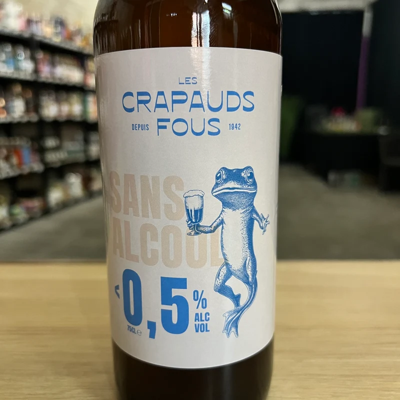 Bière blanche Les Crapauds Fous - 75 cl