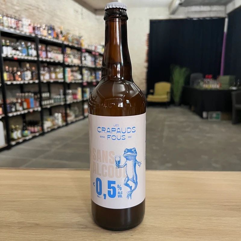 Bière blanche Les Crapauds Fous - 75 cl