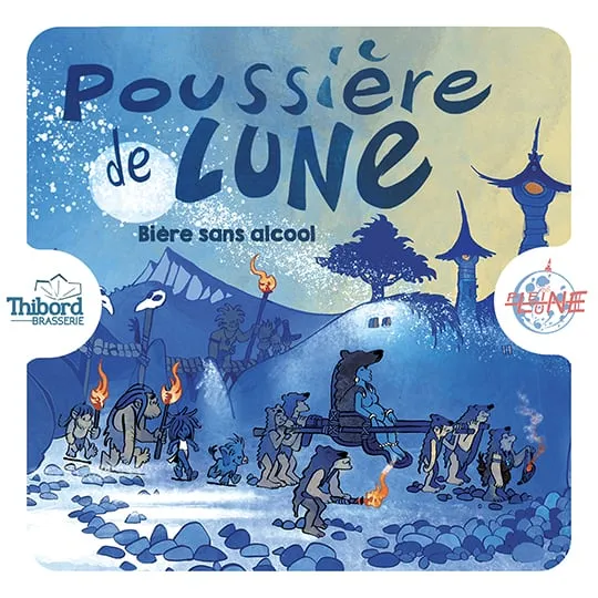 Bière Poussière de Lune 0,5% - 33 cl