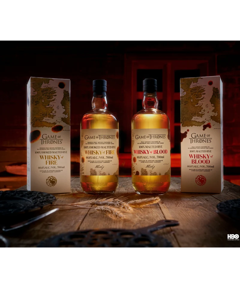 Kyrö Whisky of Fire & Blood Bundle - Game of Thrones