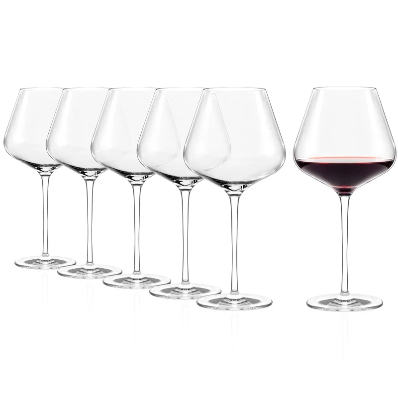 Burgunderglas Quatrophil 6er Set