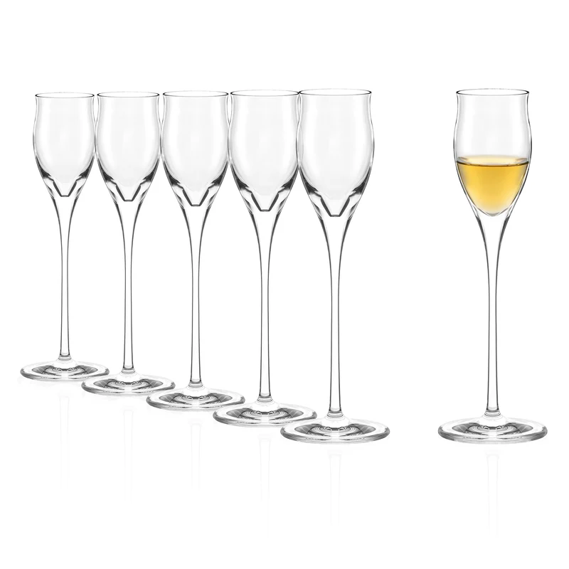 Edelbrand / Likörglas Quatrophil 6er Set