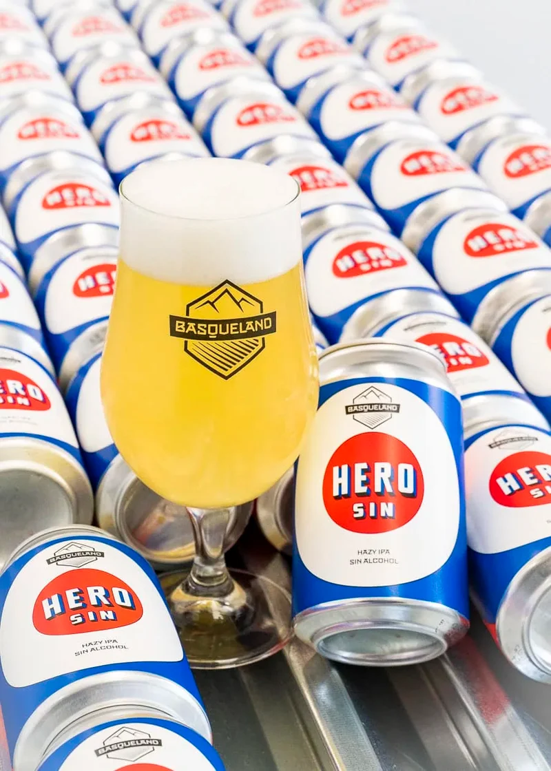 Bière Hero Hazy IPA Basqueland 0,5%