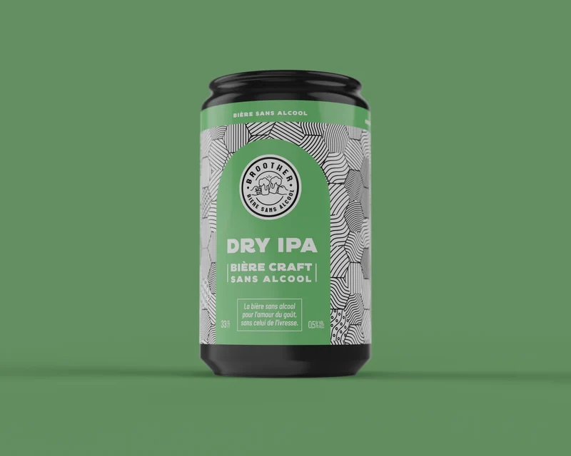 Bière IPA artisanale Broother 0,5%