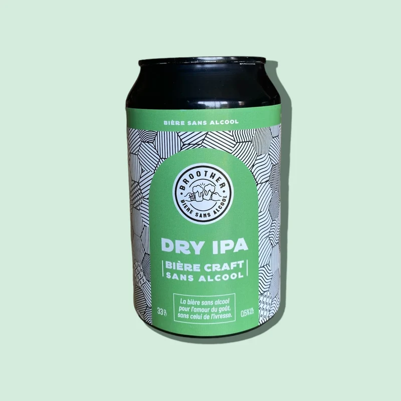 Bière IPA artisanale Broother 0,5%