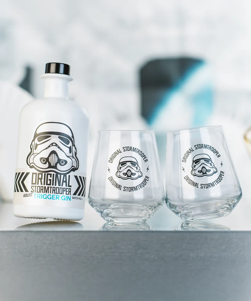 Original Stormtrooper Useless Trigger Gin inkl. 2 Gläser