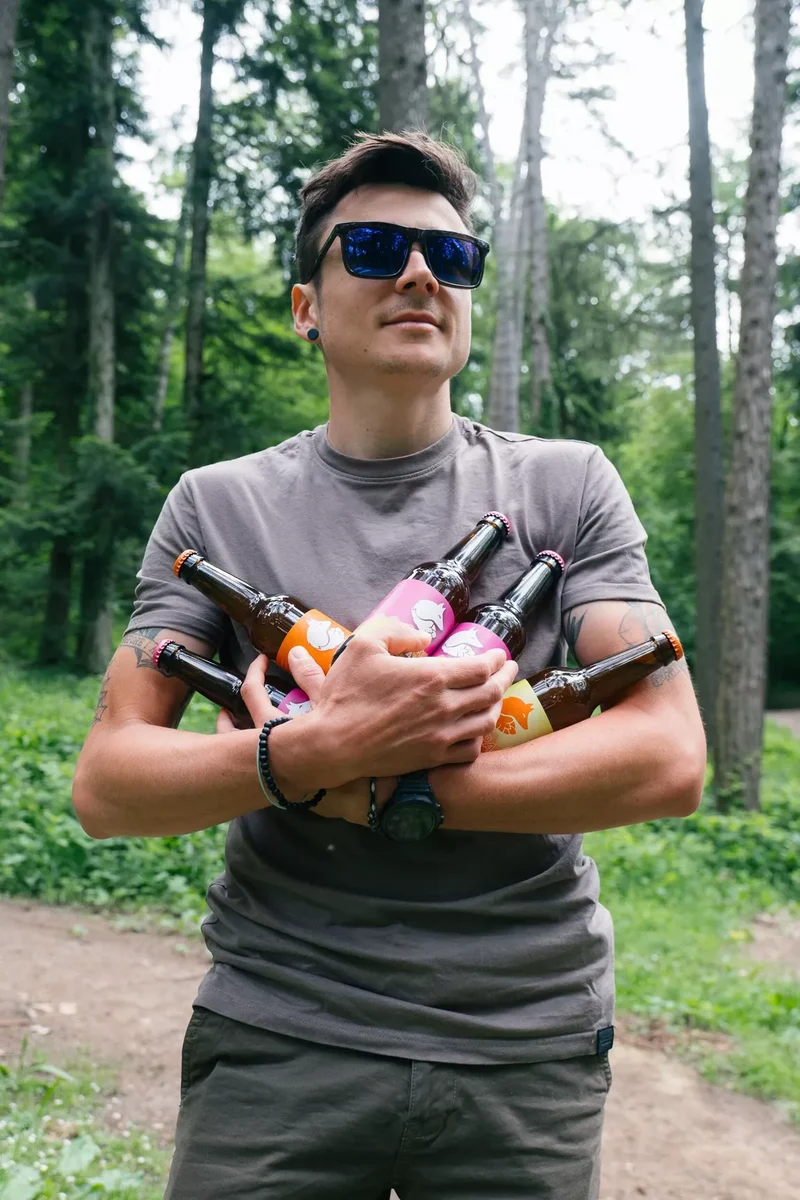 Bière fruits rouges RUN'HARD sans alcool 0,4% - 33 cl