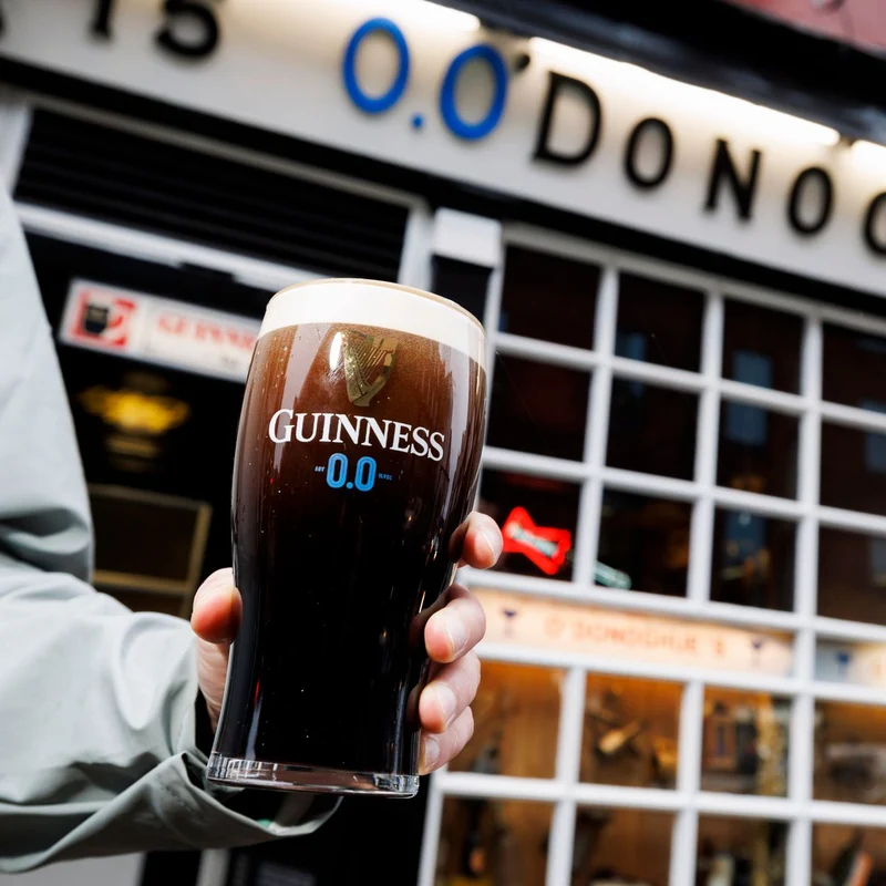 Bière brune Guinness Draught 0,0%