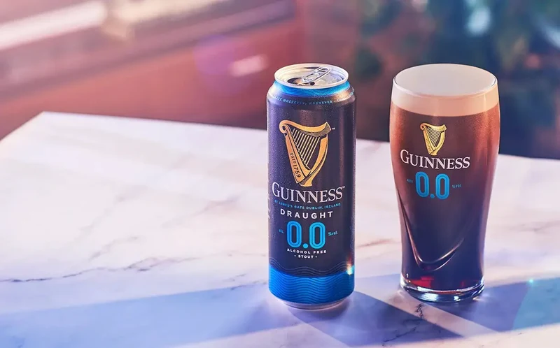 Bière brune Guinness Draught 0,0%