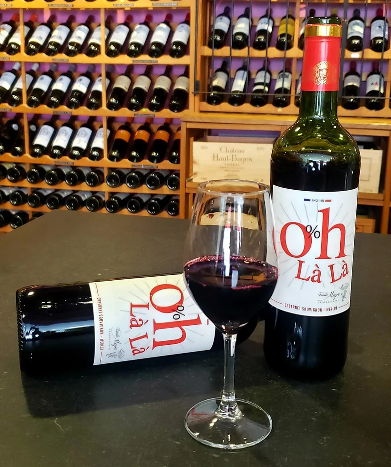 Vin rouge Oh Là Là sans alcool 0,0%