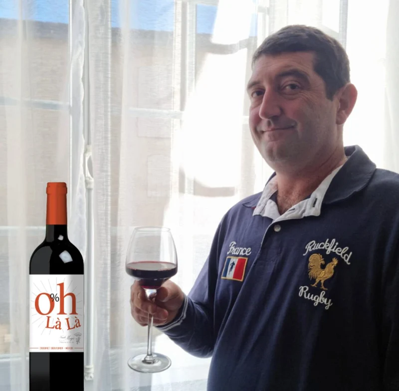 Vin rouge Oh Là Là sans alcool 0,0%