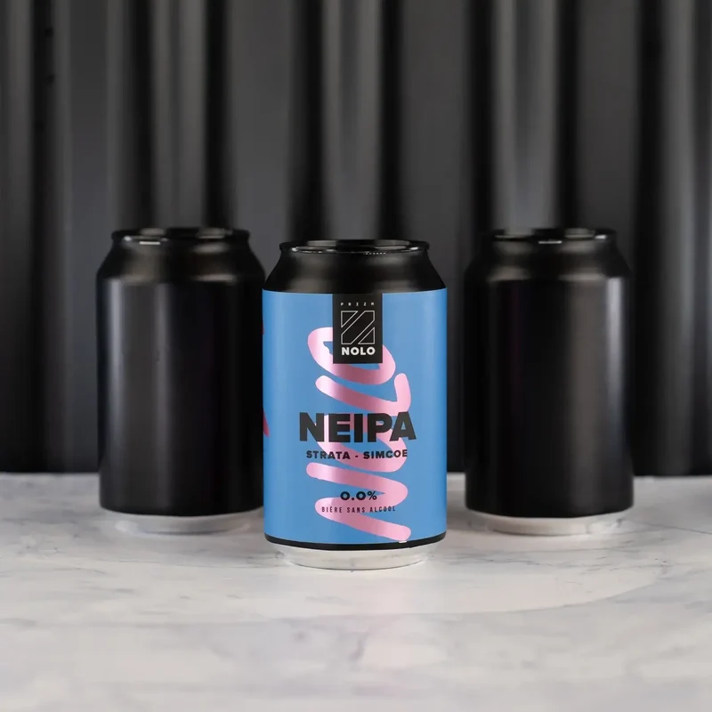 Bière PRIZM NOLO Strata Simcoe - NEIPA sans alcool 0,0%