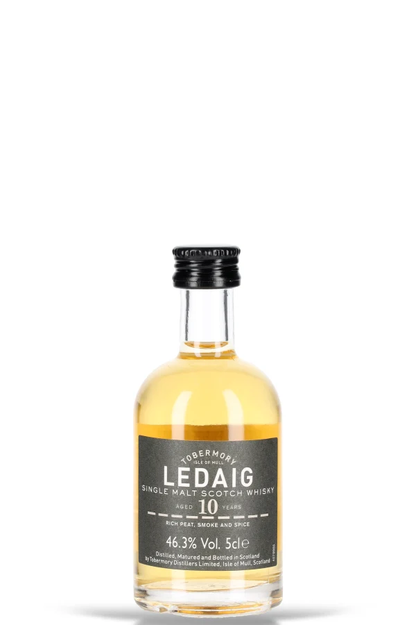 Tobermory Ledaig 10 Years Single Malt Whisky 46.3% vol. 0.05l