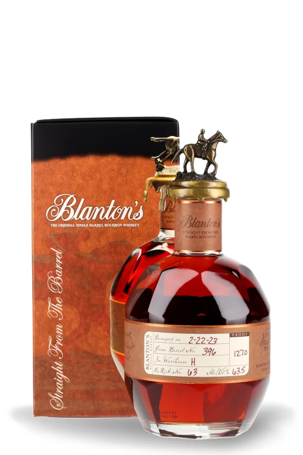 Blanton's Straight From Barrel Whiskey 63.5% vol. 0.7l