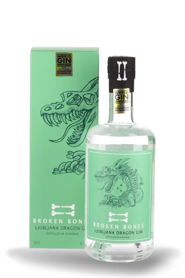 Broken Bones Ljubljana Dragon Gin 45% vol. 0.5l