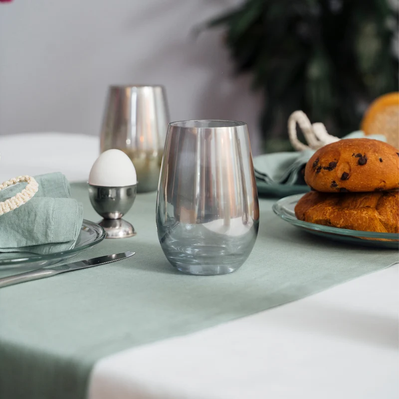 Longdrinkbecher Silber Mirror 6er Set