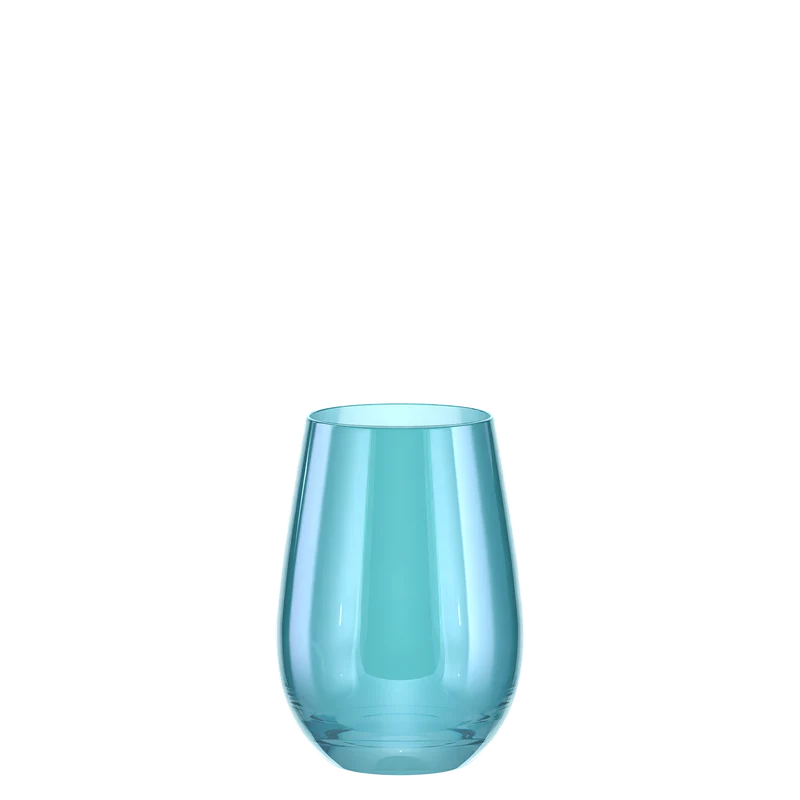 Longdrinkbecher Türkis Mirror 6er Set