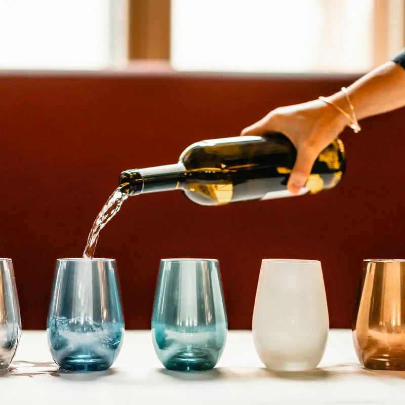 Longdrinkbecher Blau Mirror 6er Set